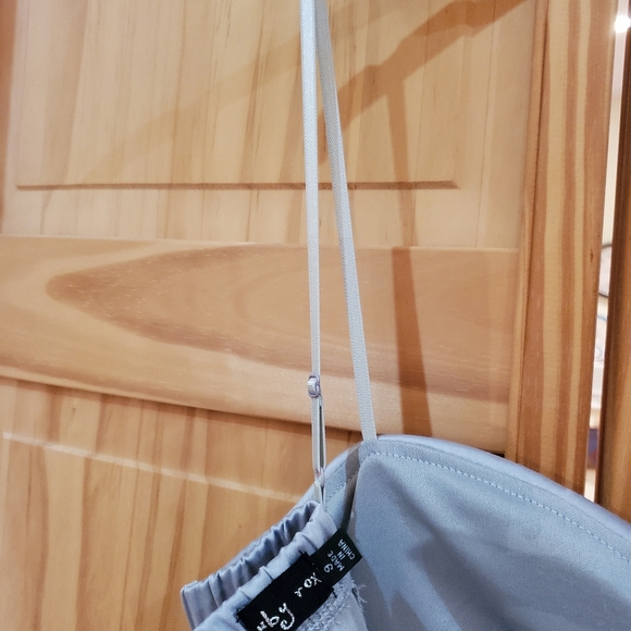 Ruby Rox Silver Fancy Prom Mini Dress - Picture 7 of 8